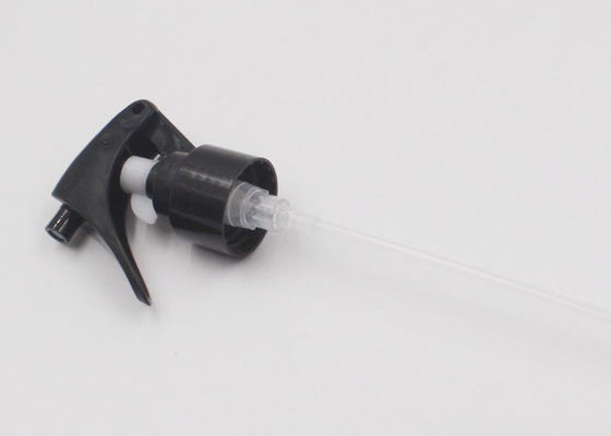 까만 플라스틱 방아쇠 스프레이어 펌프 20/410 관을 가진 24mm/28mm 반대로 부식
