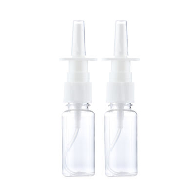 플라스틱 안개 30ml 다시 채울 수 있는 비강 분무제 병