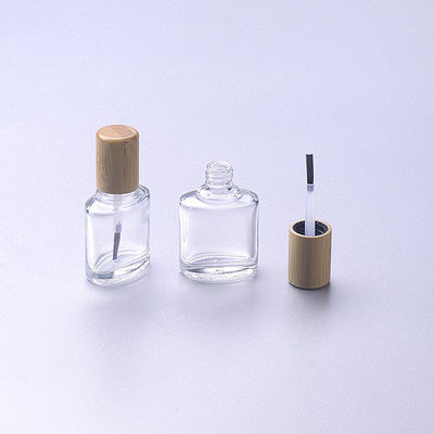 brush/ 죽재 캡과  비어 있는 못들 유리 광택 병 15 밀리람베르트는 구성합니다