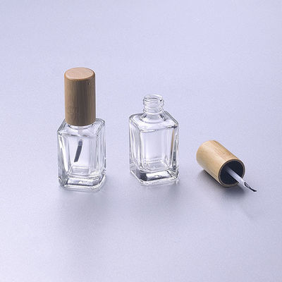 brush/ 죽재 캡과  비어 있는 못들 유리 광택 병 15 밀리람베르트는 구성합니다