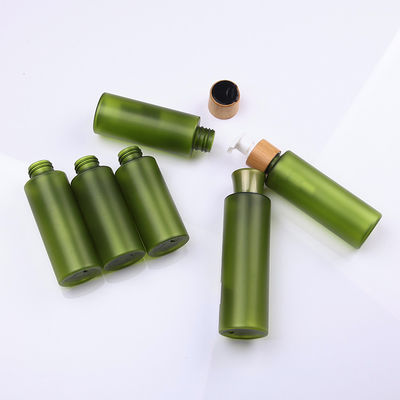 녹색 패트병과 Eco 우호적 피부 관리 대나무 화장용 패키징