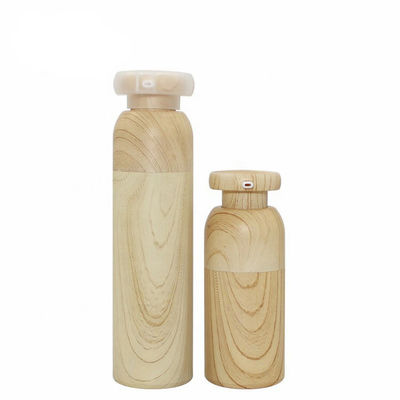 신제품 플라스틱 화장품 펌프 병 대나무 에어리스 병 15ml 30ml 40ml
