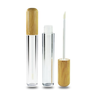 화장품 용기를 위한 빈 친환경 6ml 대나무 립글로스 립스틱 튜브