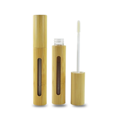 화장품 용기를 위한 빈 친환경 6ml 대나무 립글로스 립스틱 튜브