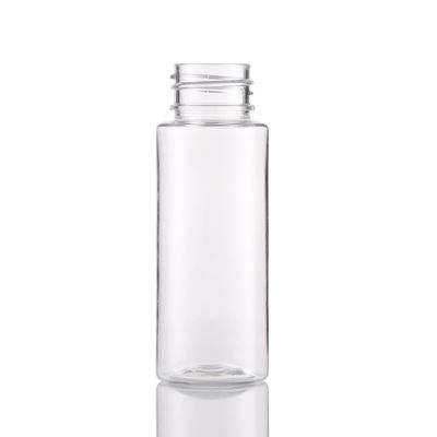 60ML 명확한 플라스틱 애완 동물 고품질 대나무 화장용 병 빈 로션 병